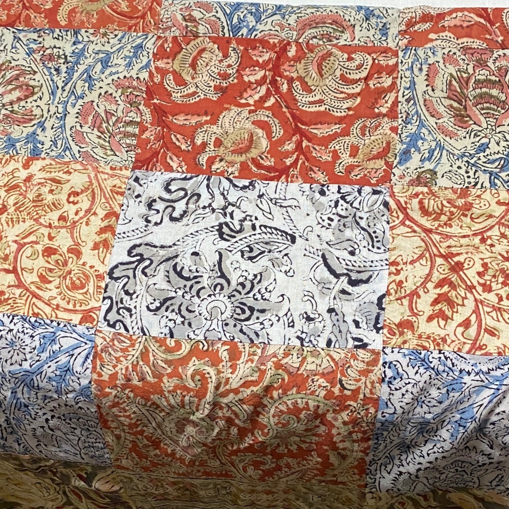 Multicolor Bohemian Patchwork Reversiable Infinit… - image 8